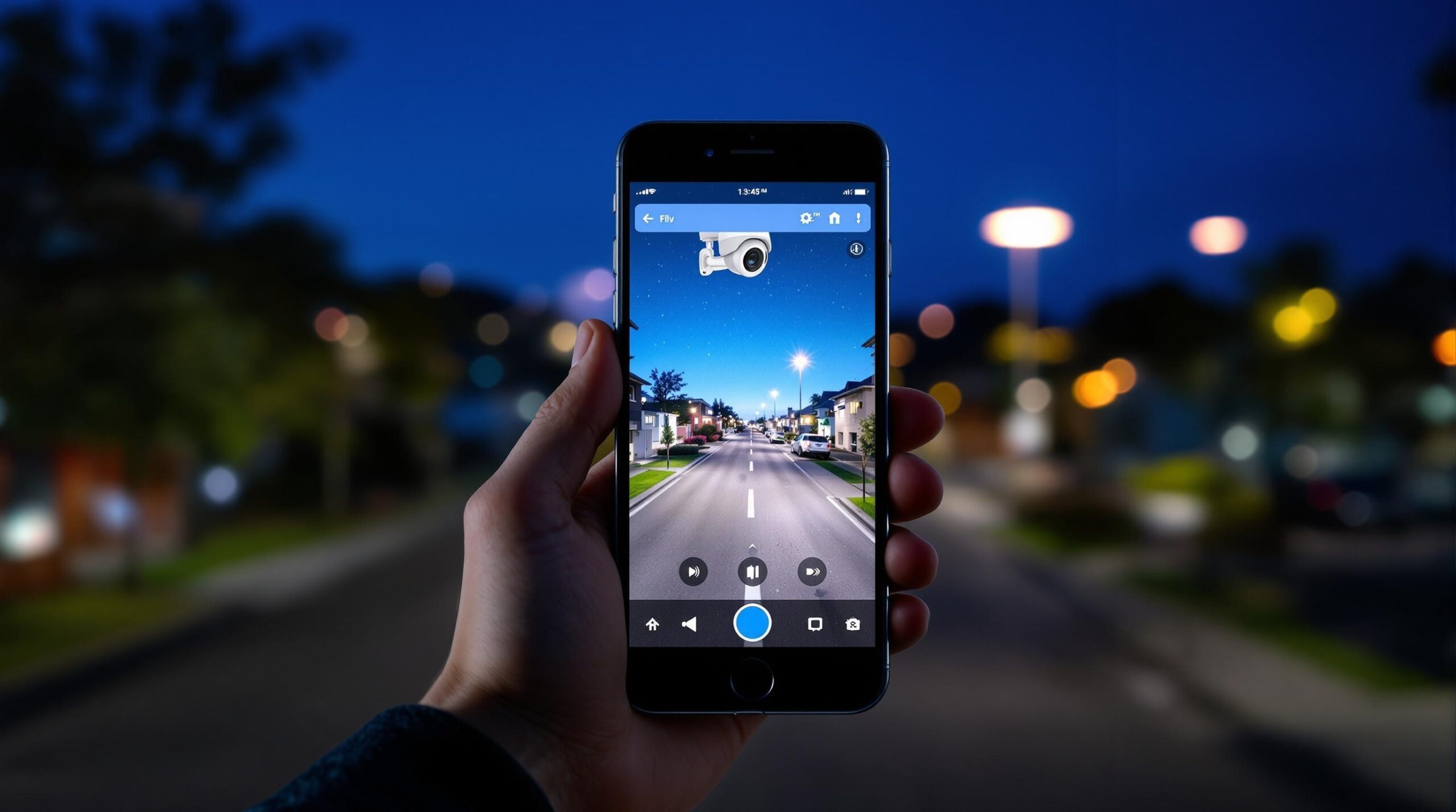 Smartphone App für WLAN Überwachungskamera