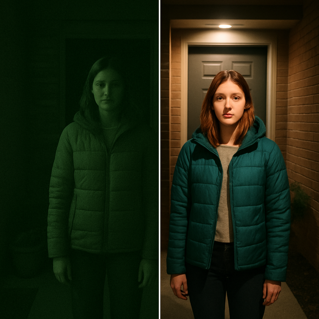 Nachtsicht-Vergleich: Infrarot vs. Color Night Vision