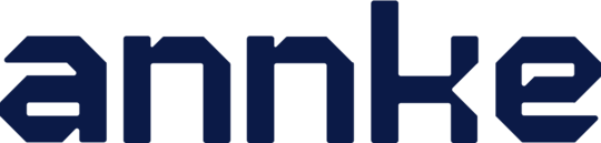 Logo von Annke, einem Anbieter von Sicherheitslösungen und Überwachungstechnologie.