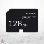 microSD-Karte mit 128 GB für Überwachungskameras, ausgelegt für Dauerbetrieb, mindestens U3 und V30