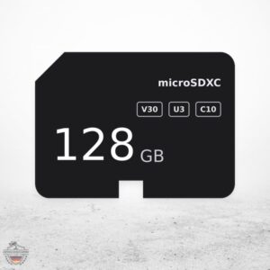 microSD-Karte 128 GB für Überwachungskameras (Dauerbetrieb)