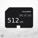 microSD-Karte 512 GB für Überwachungskameras (Dauerbetrieb)